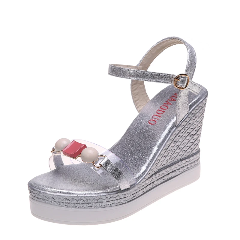 

Sports Women's Sandals Ins Hot Sale Summer High Heel Women Sandals Casual Shoes Designer Sandals Wedge Heel Platform Sandals