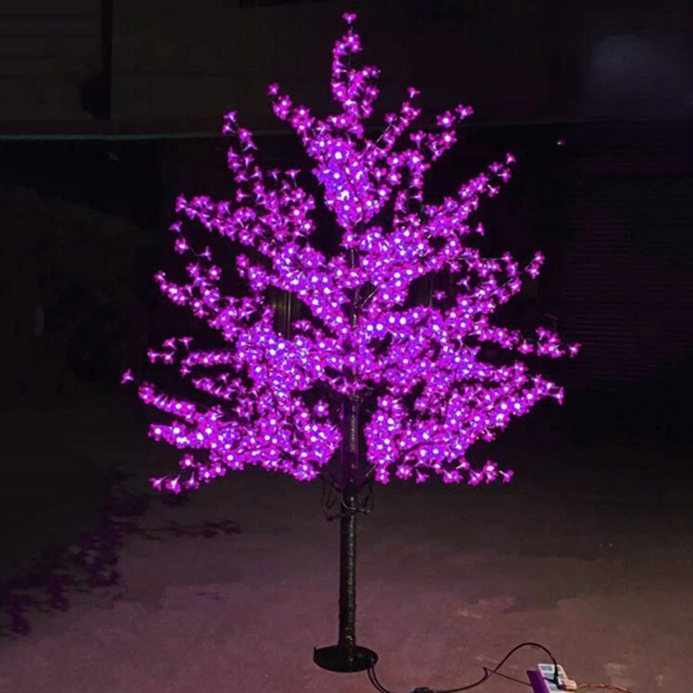 Светодиодные фонари для деревьев вишни квадратный декор водонепроницаемые