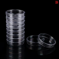 10pcspack 90 x 20mm plastic petri dishes for lb plate bacterial yeast practical sterile petri dishes