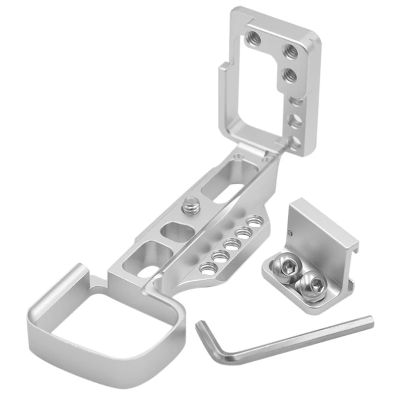 

For Sony A6000 Mini Single Camera Quick Release L Plate with Hot Shoe Seat Vertical Shoot Hand Grip Holder Board