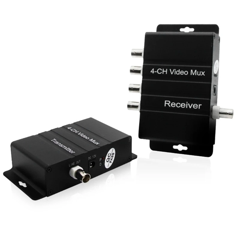 4-канальный мультиплексор видеосигналов с 1 входом и 4 выходами совместимый