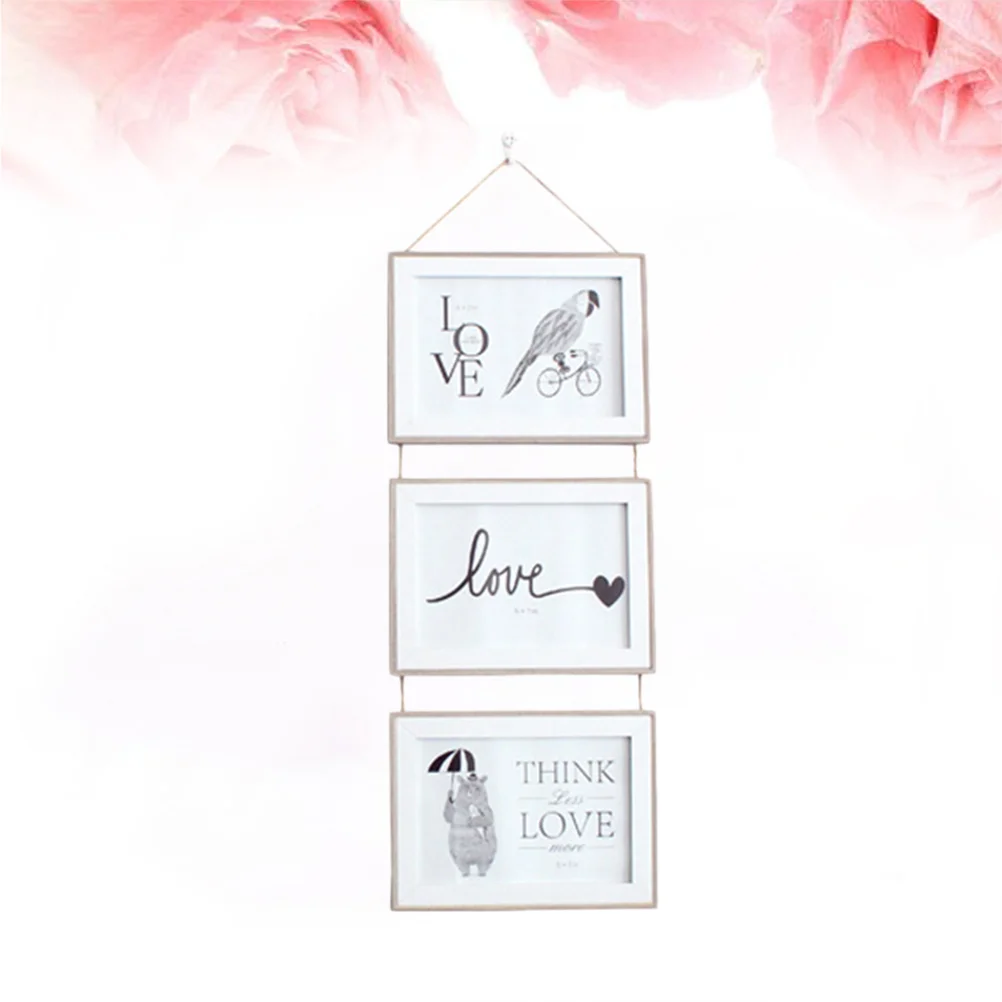 

Настенные фоторамки, подвесной коллаж, рамка для картин, декоративный держатель, 4x6, 3, 5x7 открывающаяся открытка