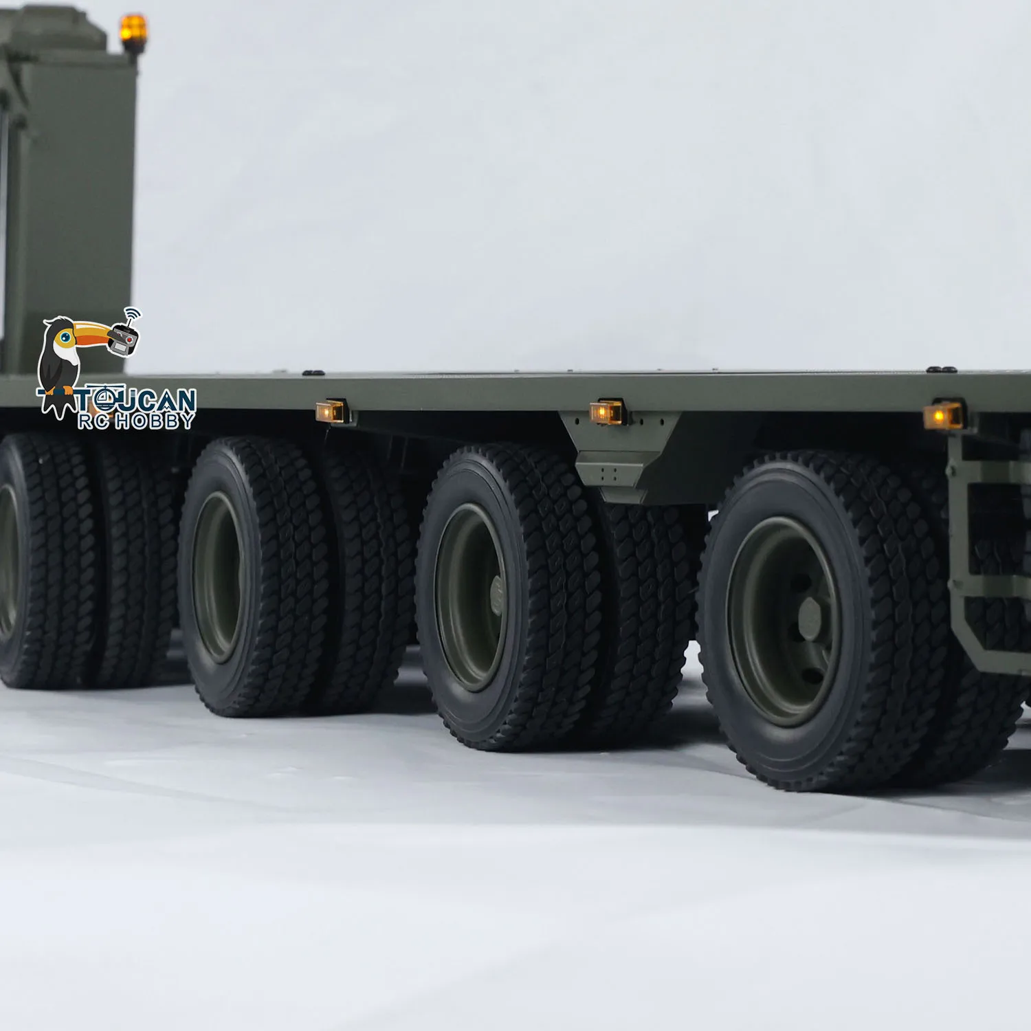 114 металлический RC гидравлический полуприцеп для Elefant FAUN SLT-56 Transporter окрашенные готовые гидравлические задние доски RC игрушки модель (art.: 3920d26e6effd) - 3920d26e6effd