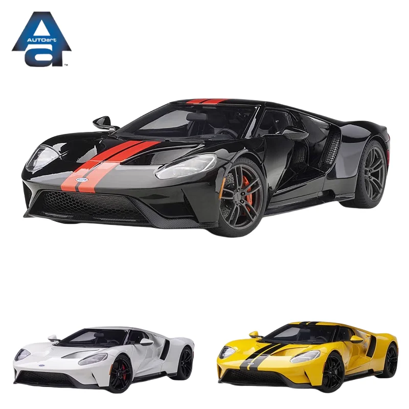 Статическая модель автомобиля из сплава AUTOart 1/18 FORD GT 2017