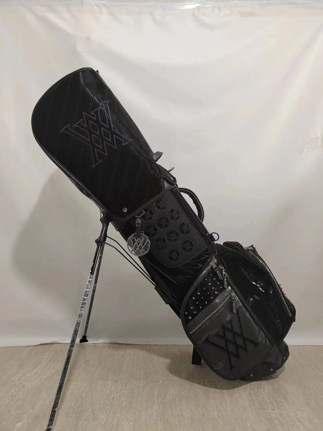 Golf Bag Caddy Stand Bag 2 Covers 4-Way Top Cuff   Korea-High Quality Bag For Golf Club Golf