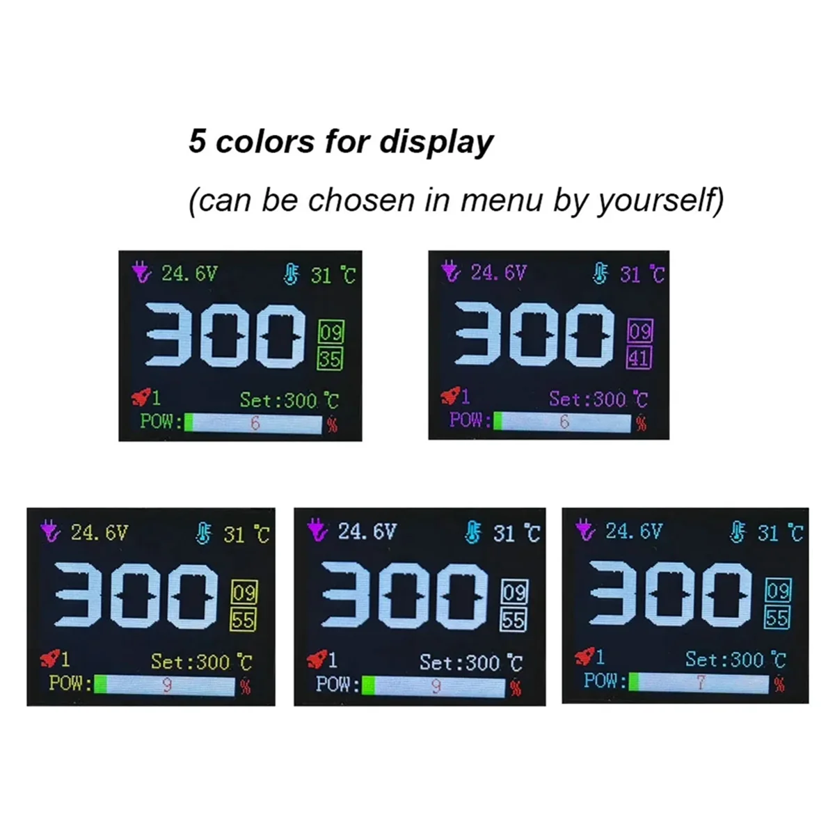 Плата контроллера T12 V2.3 C210 STC чип паяльная станция железные наконечники 1