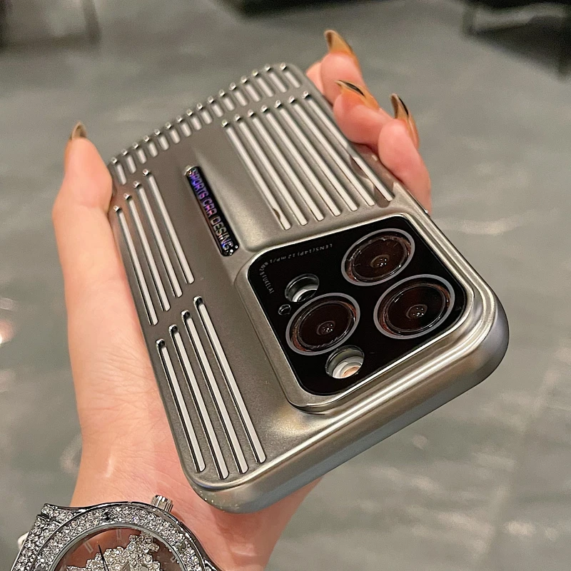 Ультратонкий роскошный чехол для телефона с теплоизоляцией iPhone 15 14 13 12 11 Pro Max