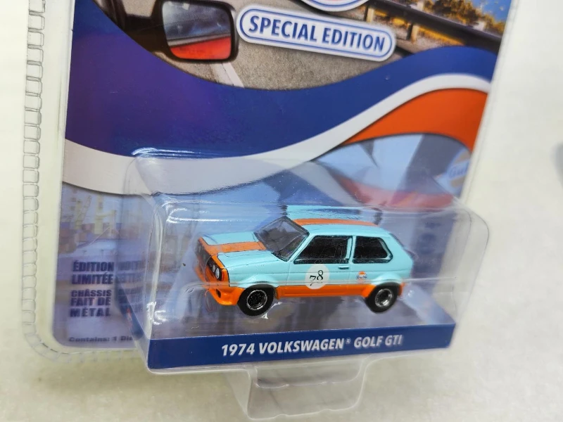 1:64 1974 Volkswagen Golf GTI широкий корпус № 78 имитация под давлением из металлического