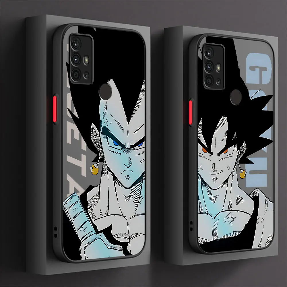 Противоударный чехол для Samsung Galaxy A53 A73 A24 A23 A54 A72 A12 A32 A22 A52 A34 A21s A13 A33 A14 D-Dragon G-Goku