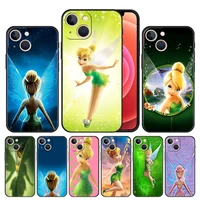 phone case cover for iphone 11 12 13 pro max xs 7 8 plus 6 5 se xr mini bag protection capinha thin shell disney tinkerbell