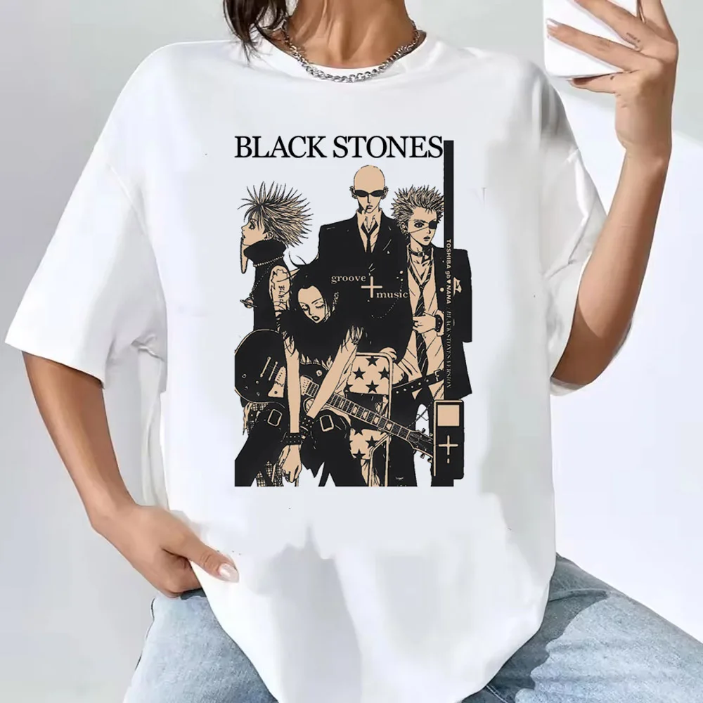 Рубашка Black Stones Nana Osaki женская в стиле хип-хоп аниме корейская одежда винтажная