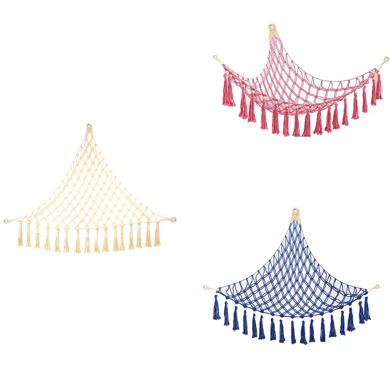 

Мягкое Животное, искусственное подвесное украшение, органайзер для хранения плюшевых игрушек в стиле бохо