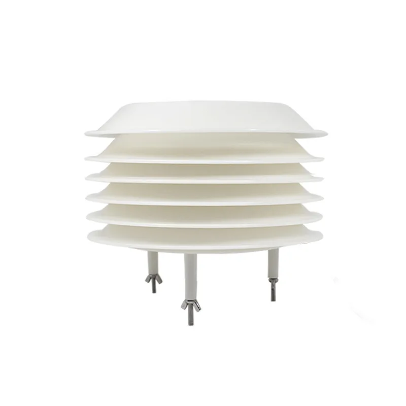 

Inner diameter 44mm 61mm 105mm 125mm 4-19 plates Outdoor Shelter ABS solar radiation shield for Temperature Humidity Sensor