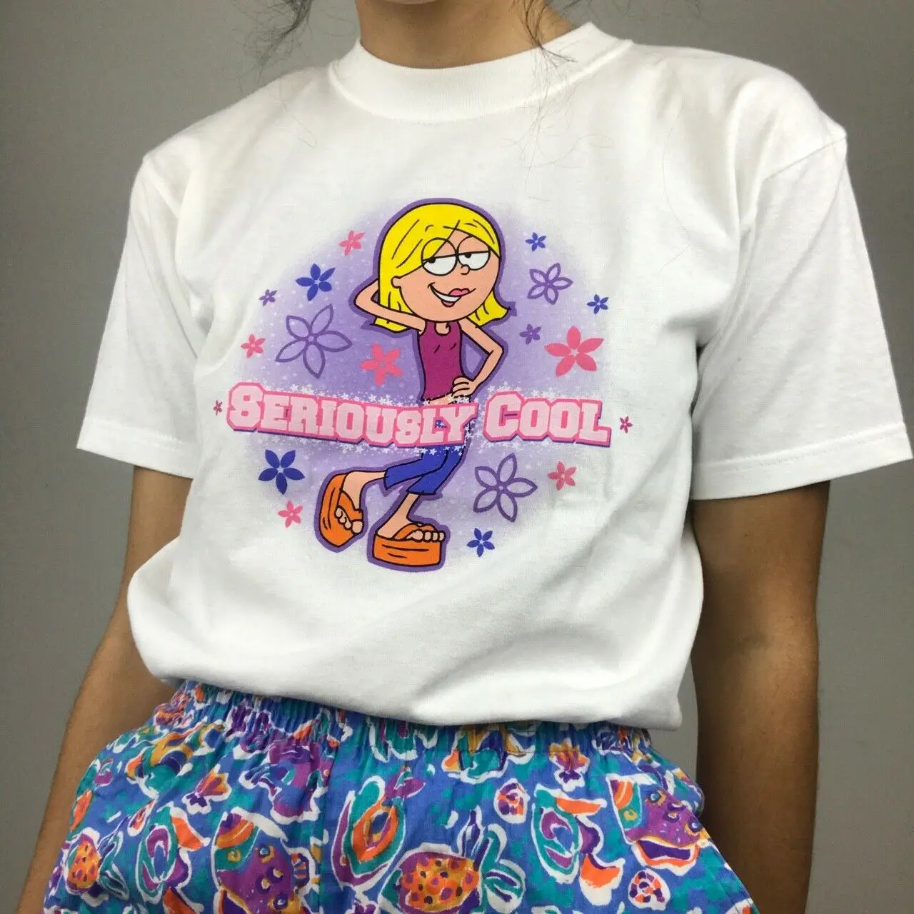 

Lizzie Mcguire Seriously Cool White T Shirt