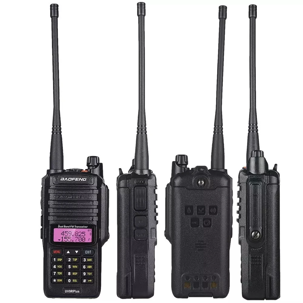 2pcs High Power 10w Baofeng UV-9R Plus Waterproof Walkie Talkie Two Way Radio Ham Radio Cb Radio Comunicador рация