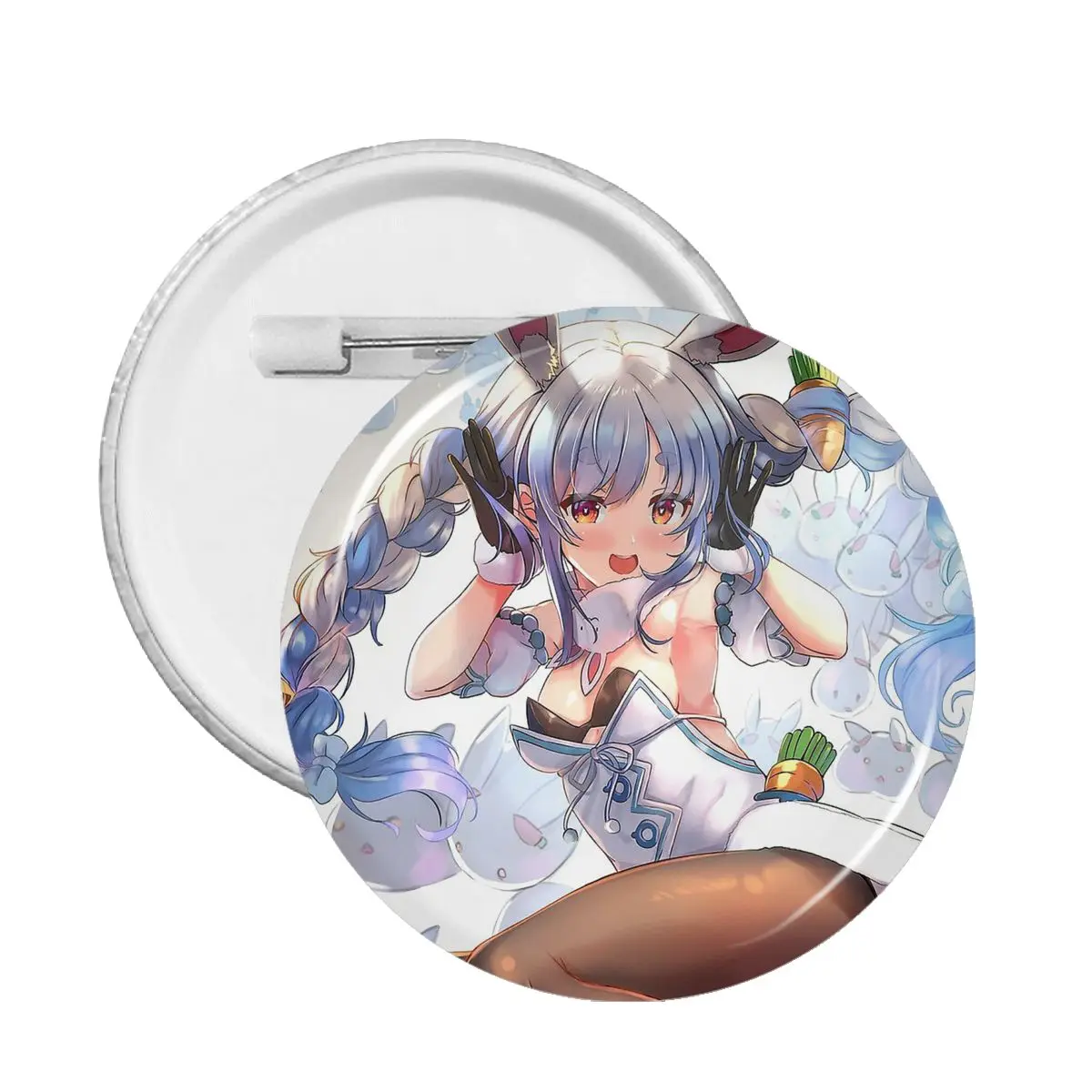 Милые металлические заколки-значки для рюкзака с Виртуальным идолом |