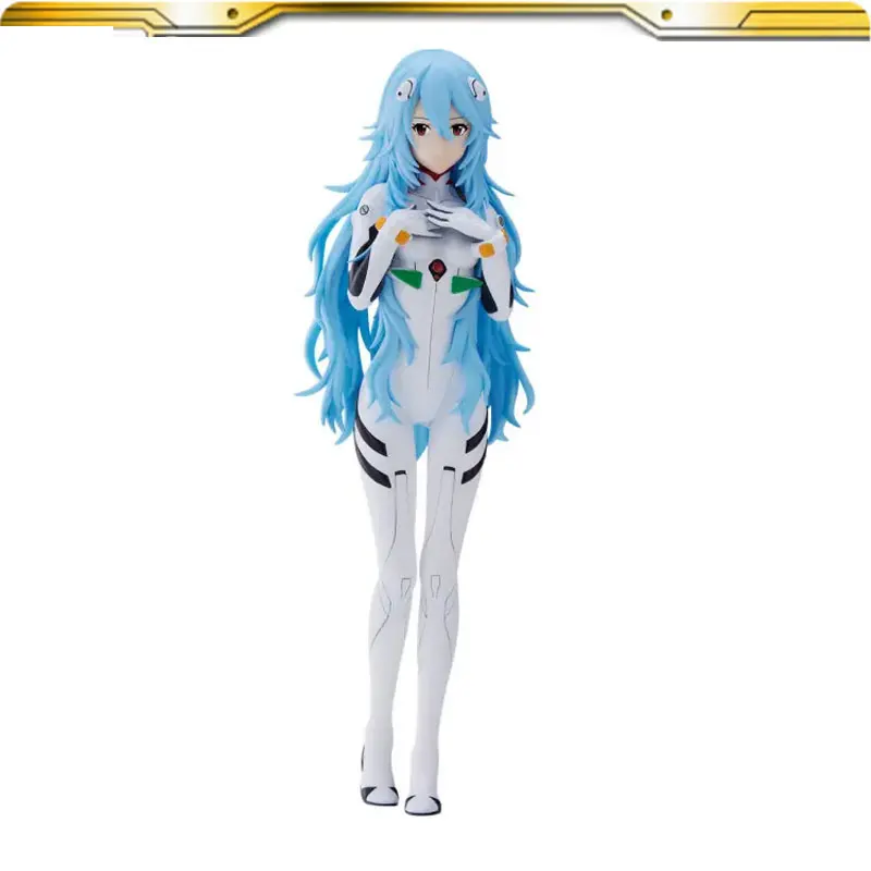 

SEGA SPM NEON GENESIS EVANGELION EVA Anime Figure Ayanami Rei Long Hair Action Figures Toys Model Boy Gift Ornaments
