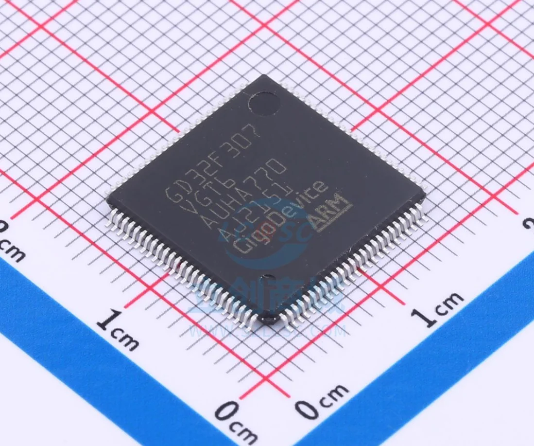 

GD32F307VGT6 Package LQFP-100 ARM Cortex-M4 120MHz Flash: 1MB RAM: 96KB (MCU/MPU/SOC)