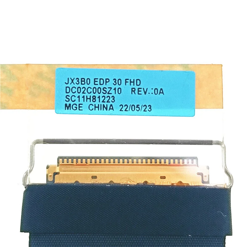 Новый ЖК-кабель jxproofing 0 EDP FHD 30pin dc02c00sz10 для ThinkPad x13 Gen 3 21bn 21bq