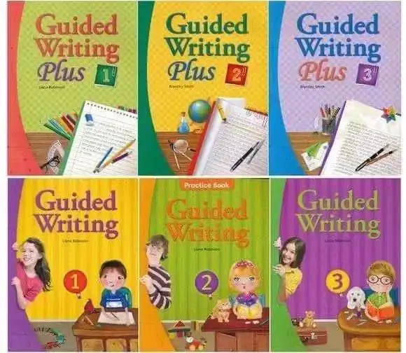 

Elementary School Students English guide Writing books Guided123 Level Writing Guided Elementary writing educate books