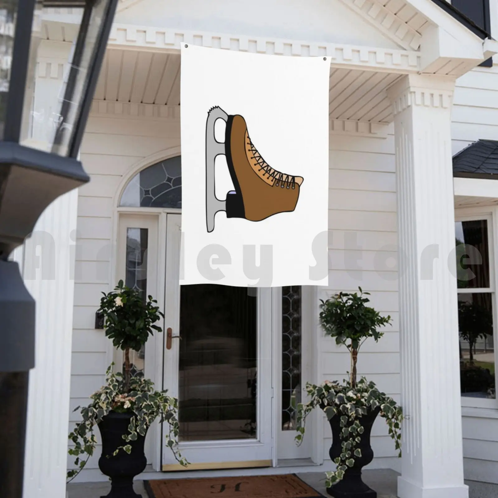 Флаг для украшения на открытом воздухе с шайбой флаг автомобиля мороженое хоккея