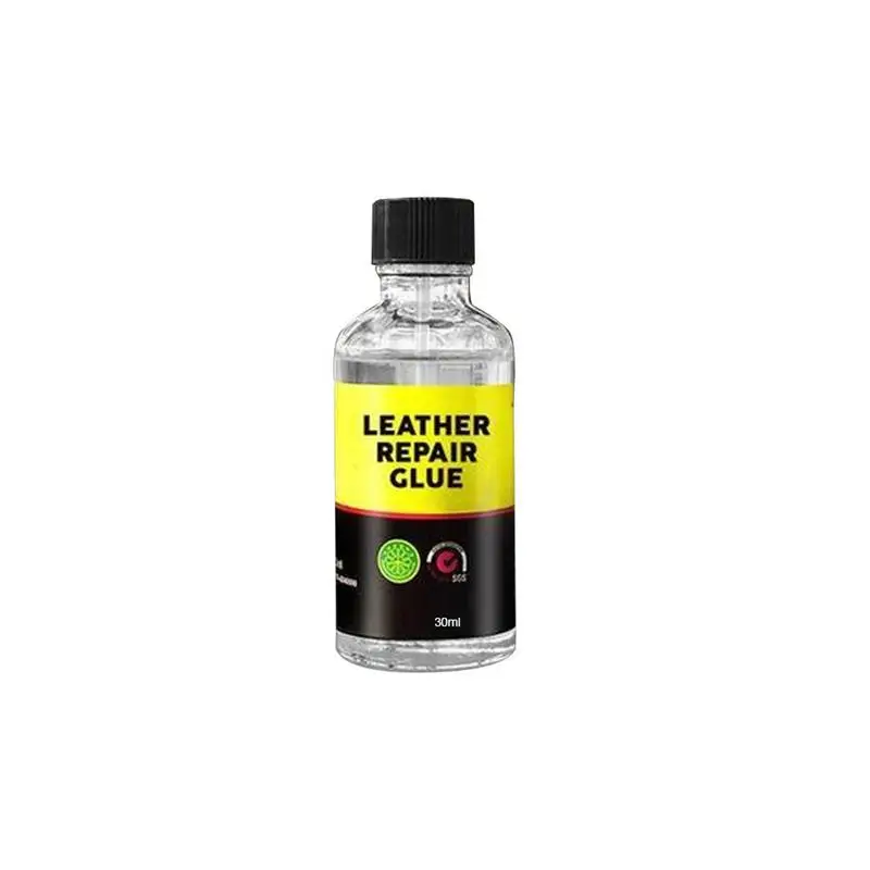 

30ml/50ml Car Leather Repair Glue Car Leather Restorer With Brush Head Household Cleaning Tools Adhesives Glue With Brush Easy