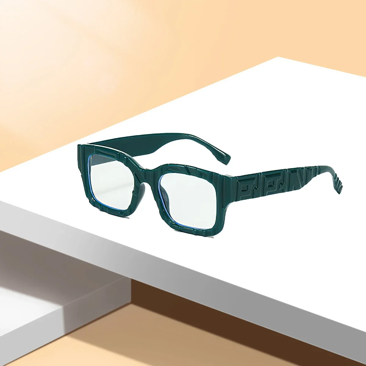 Женские винтажные квадратные солнцезащитные очки YuYing в оправе из сплава