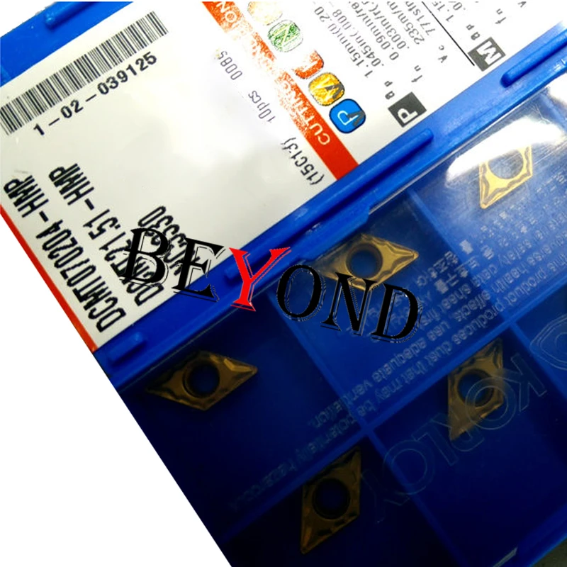 Фото DCMT0702 DCMT070204-HMP NC5330 DCMT11T304-HMP оригинальные твердосплавные вставки DCMT 070204 11T304 10 шт./кор. Инструменты с ЧПУ, инструменты с хвостовиком токарного станка №2