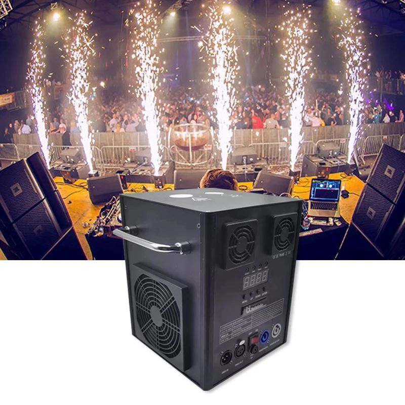 

Romans Mini Cold Spark Machine Wedding Cold Firework Machine For Party Disco Show Wedding 360 Photo Booth Accessories