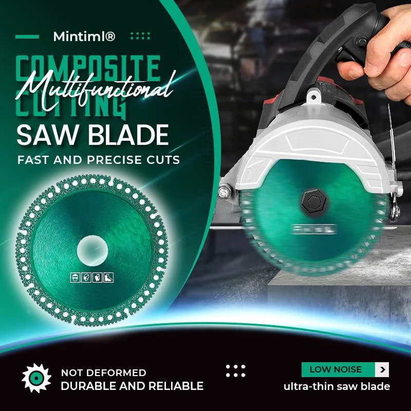 

Composite Multifunctional Cutting Saw Blade Angle Grinder Brazing Dry Slicing Disc Ceramic Tile 100mm Ultra-thin Saw Blade