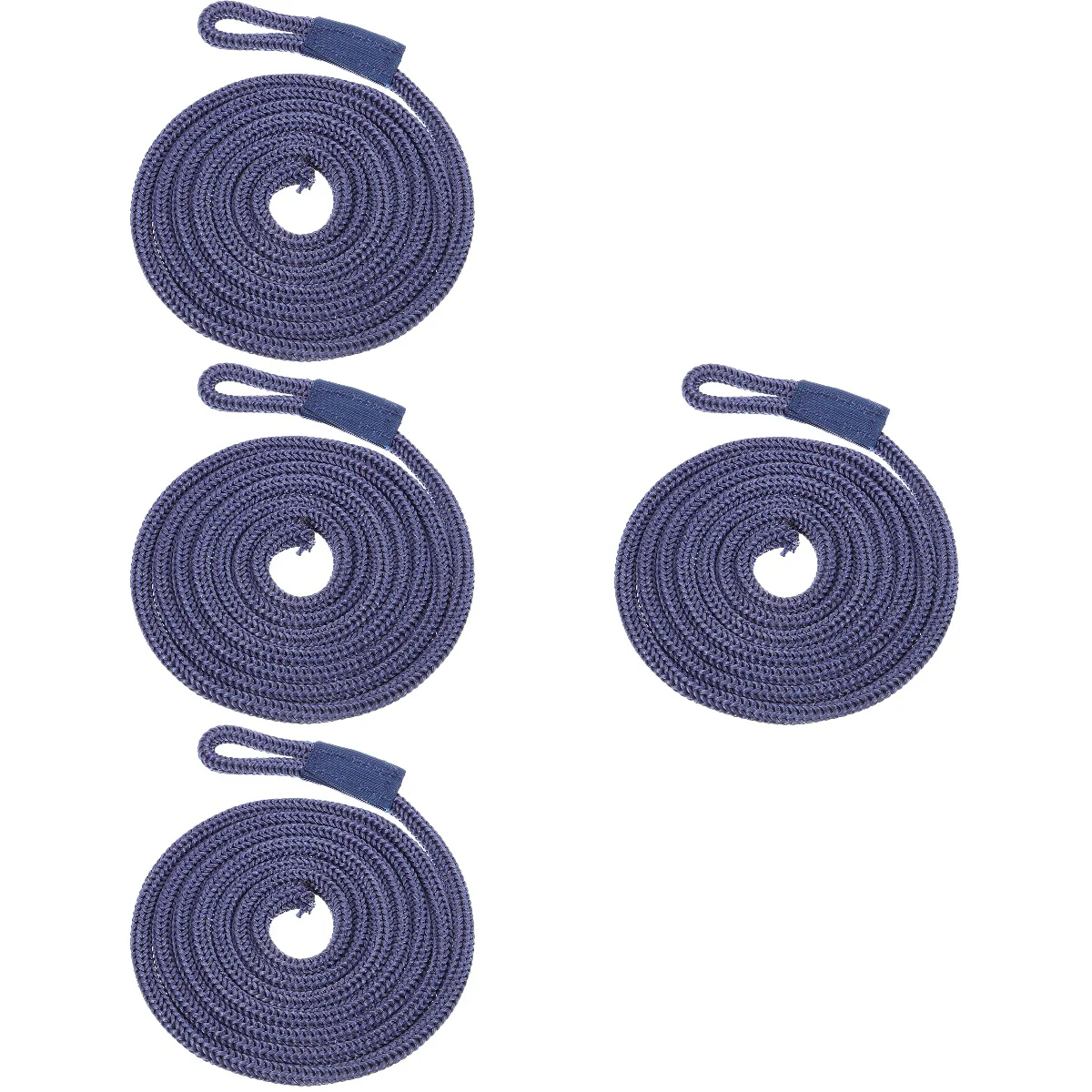 

4 Pack Boat Accessories Marine Buoys Pp 146x2cm Line Fenders Blue Yacht Supplies Rope