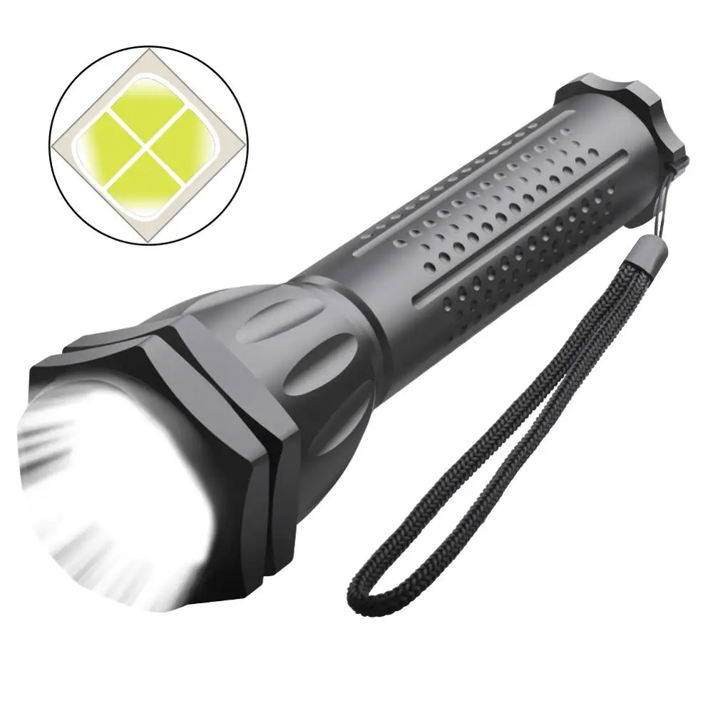 

PANYUE LED Rechargeable Flashlight XHP-50 linterna torch 4000 lumens 18650 Battery Outdoor Camping Powerful Led Flashlight