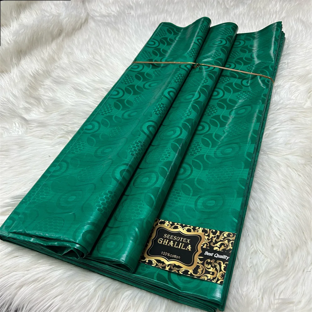 

5 метров нигерийский Дамаск Shadda Гвинея базин парчовая ткань для мужского костюма Высококачественная африканская команда базин богатая ткань