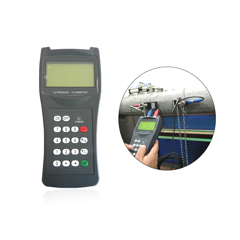 

Portable Ultrasonic Flow Meter Liquid Flowmeter DN50-700mm