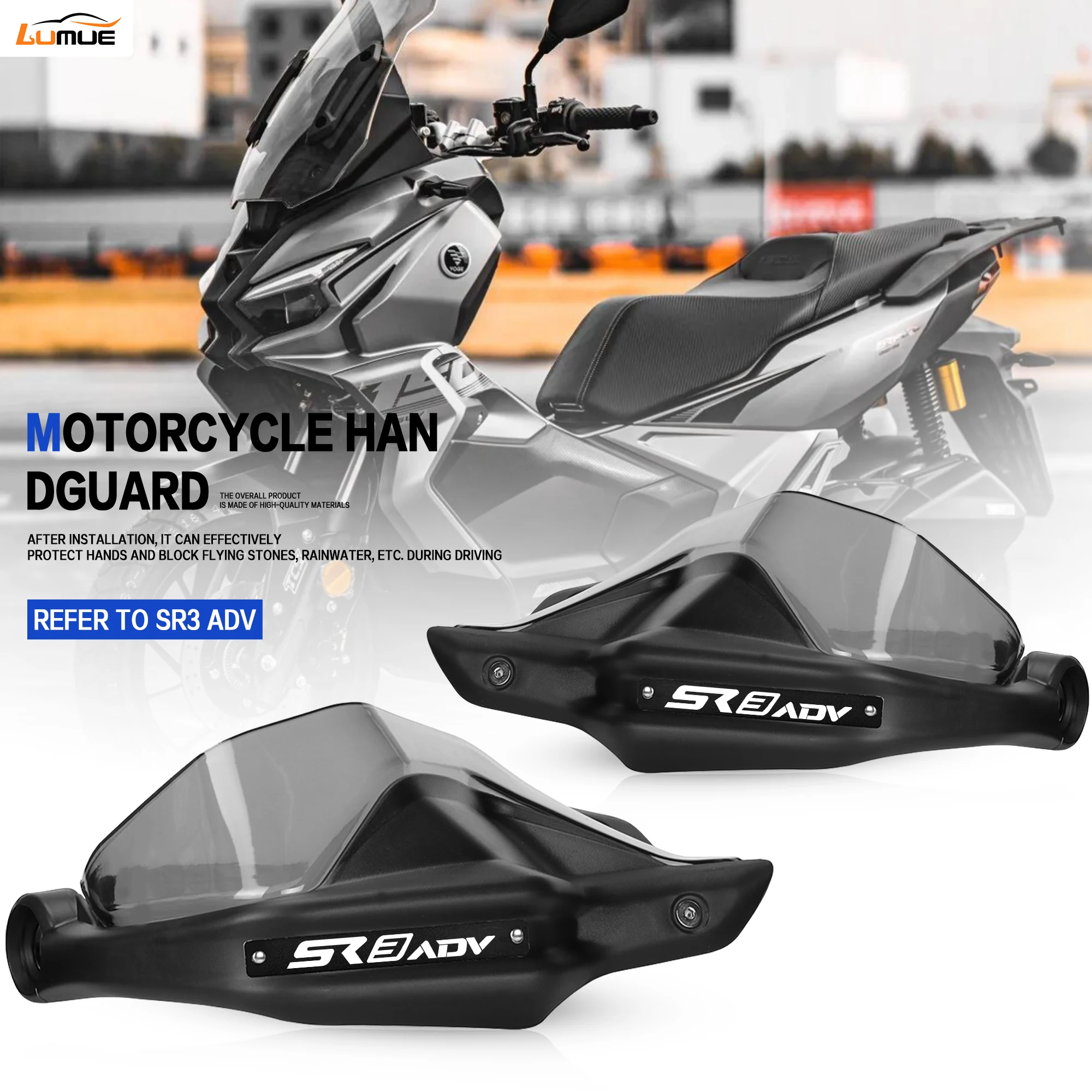 Фото Для мотоциклов Loncin VOGE SR3 ADV 2023-2026: удлинитель руля, кронштейн для GPS-навигатора, держатель для телефона на поперечину руля №1