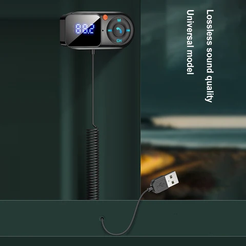 LAIMANEI FM-трансмиттер-модулятор для автомобиля