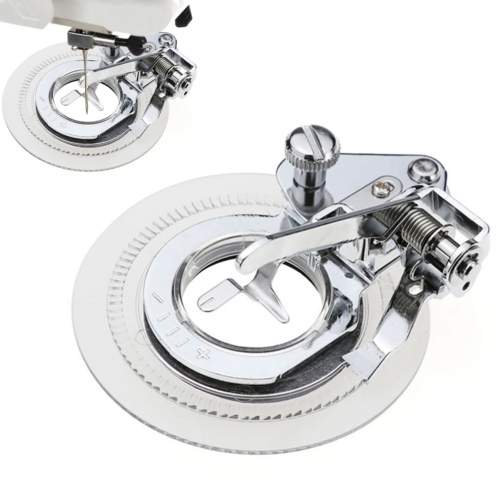 

Прижимная лапка для шитья, прижимная лапка для дома, швейные машины, дисковые узоры, универсальные детали, домашний инструмент для вышивки «...