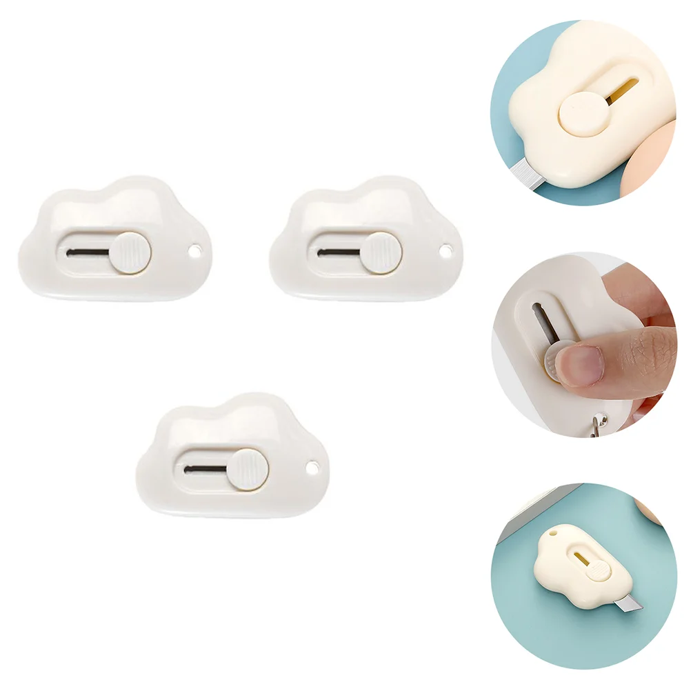 

3 Pcs Small Steel Splicing Pocket Utility Paper Cut Express Utility