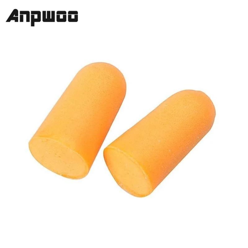 

10Pairs Soft Orange Foam Ear Plugs Tapered Travel Sleep Noise Prevention Earplugs Noise Reduction for Travel Sleeping