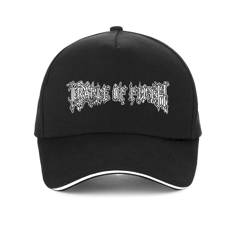 

Cradle of Filth Extreme Metal Band Baseball Cap Vampire Sect Black Metal men hat Casual Summer visor Snapback Caps