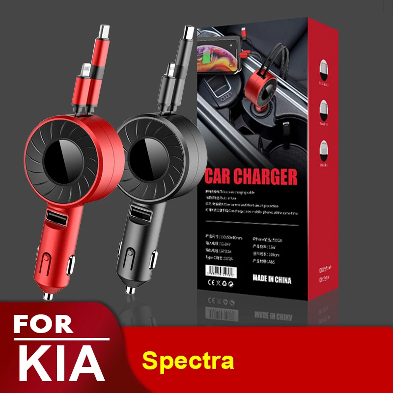 

USB Type C Car Charger for iPhone Android HUAWEI HONOR Xiaomi POCO X3 Pro Redmi Samsung Galaxy Realme OPPO Vivo for KIA Spectra