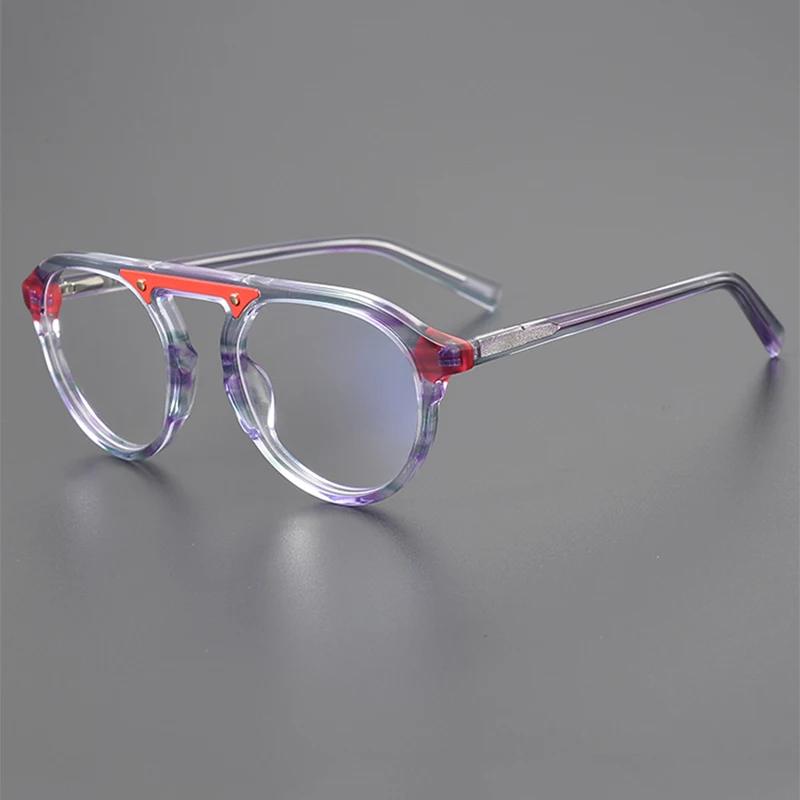 Дизайнерские Индивидуальные Модные ацетатные очки с оправой для очков мужчин и