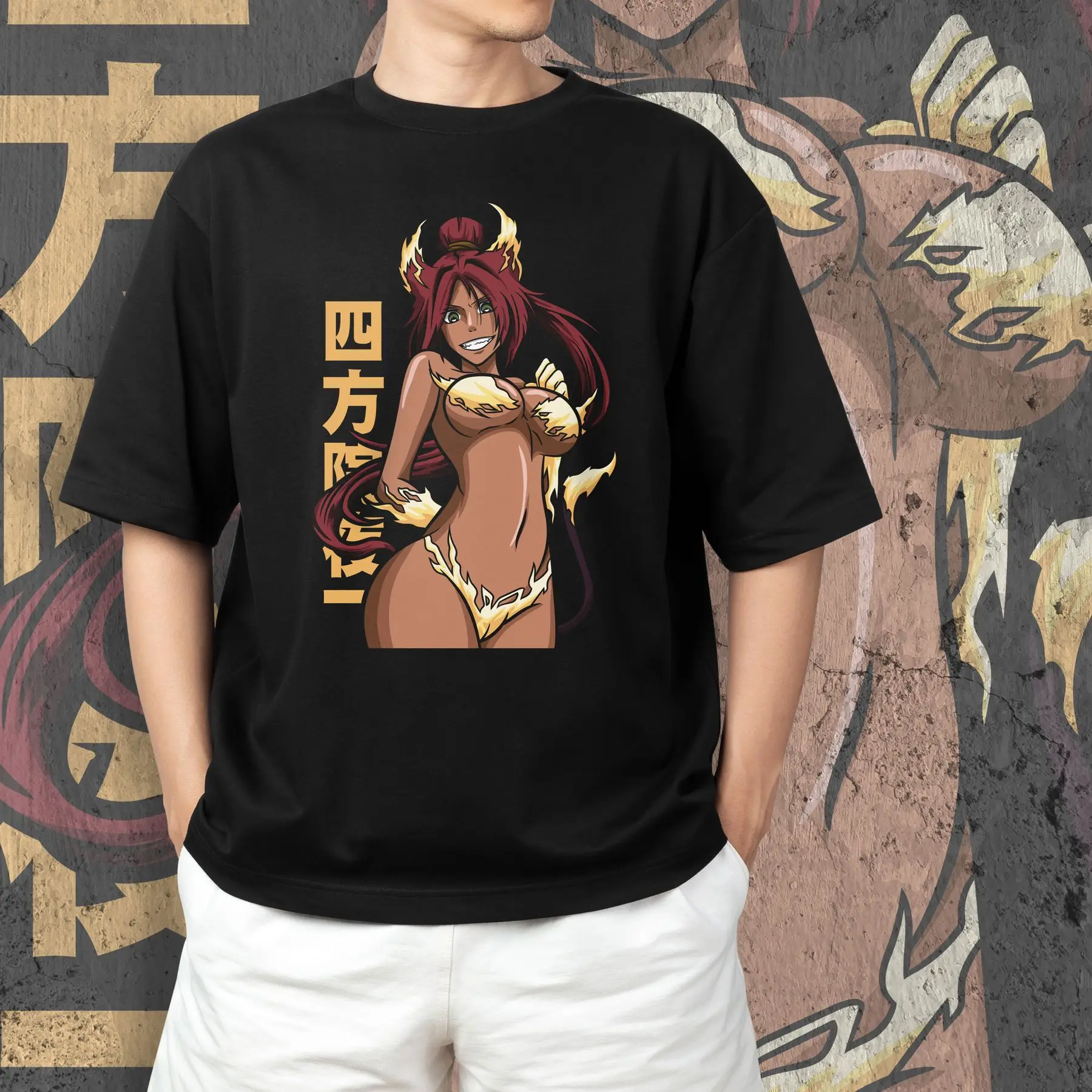 Футболка с принтом Yoruichi