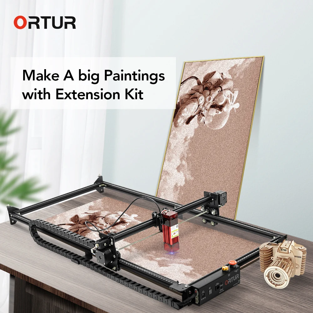 Комплект для лазерной гравировки Ortur Y-axis Laser Master 2 PRO S2 аксессуары увеличивающая