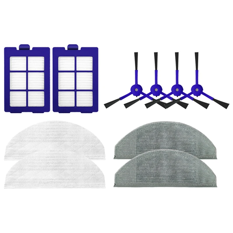 

Насадка на швабру для пылесоса Anker Eufy Robovac X8 Series робот-гибрид боковая щетка насадка на швабру тряпка Hepa фильтр