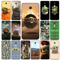 bandai star wars baby yoda phone case for redmi note 8 7 9 4 6 pro max t x 5a 3 10 lite pro