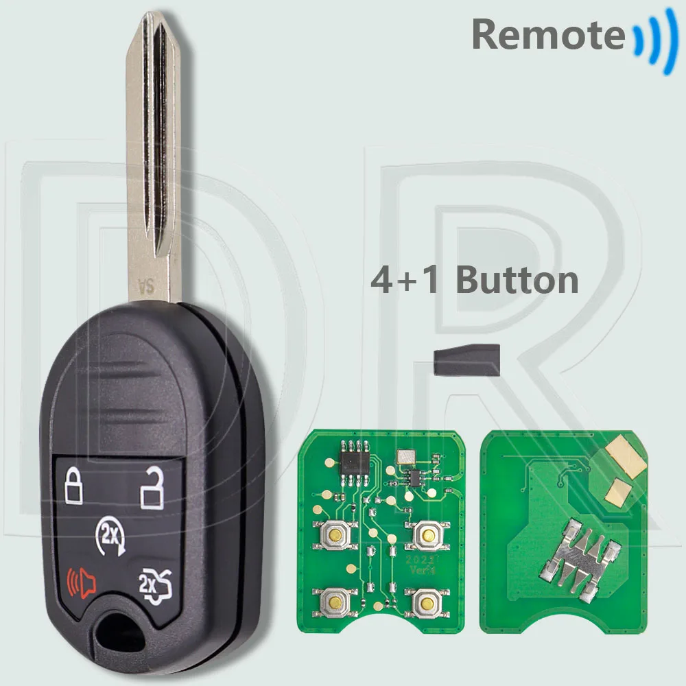 

DR CWTWB1U793 315/433 МГц 4D60/4D63 + автомобильный дистанционный ключ для Ford Edge Escape Fusion Taurus Mazda Expedition Explorer Flex Musta