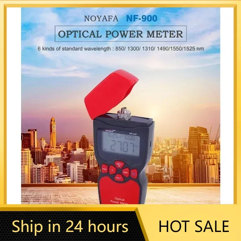 Портативный оптический измеритель мощности NOYAFA NF-900 Высокоточный волоконный
