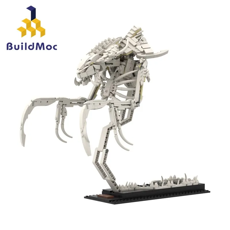 

Buildmoc Game StarCrafted Hydralisk Hydra Skeleton 21320 592PCS MOC Model Building Blocks Kits Toys for Children Kids Gifts Toy