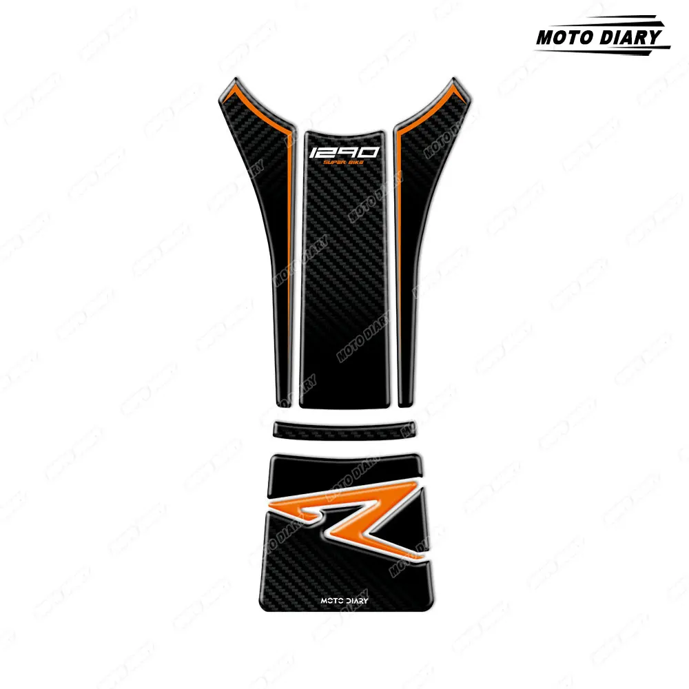 Наклейки на топливный бак мотоцикла, 3D защитные наклейки на бак, водонепроницаемые для KTM 1290 Super Duke R 2020-2023 2022 2021